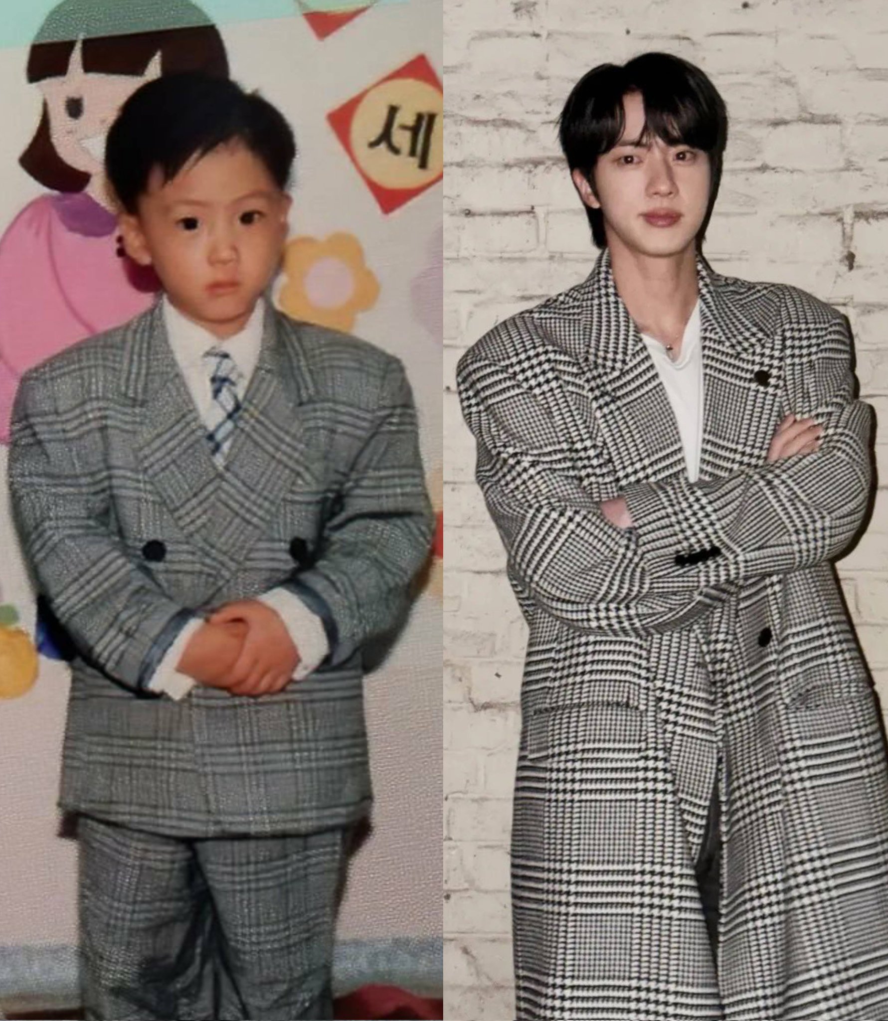 [잡담] 방탄 진 어릴때랑 똑같아 | 인스티즈