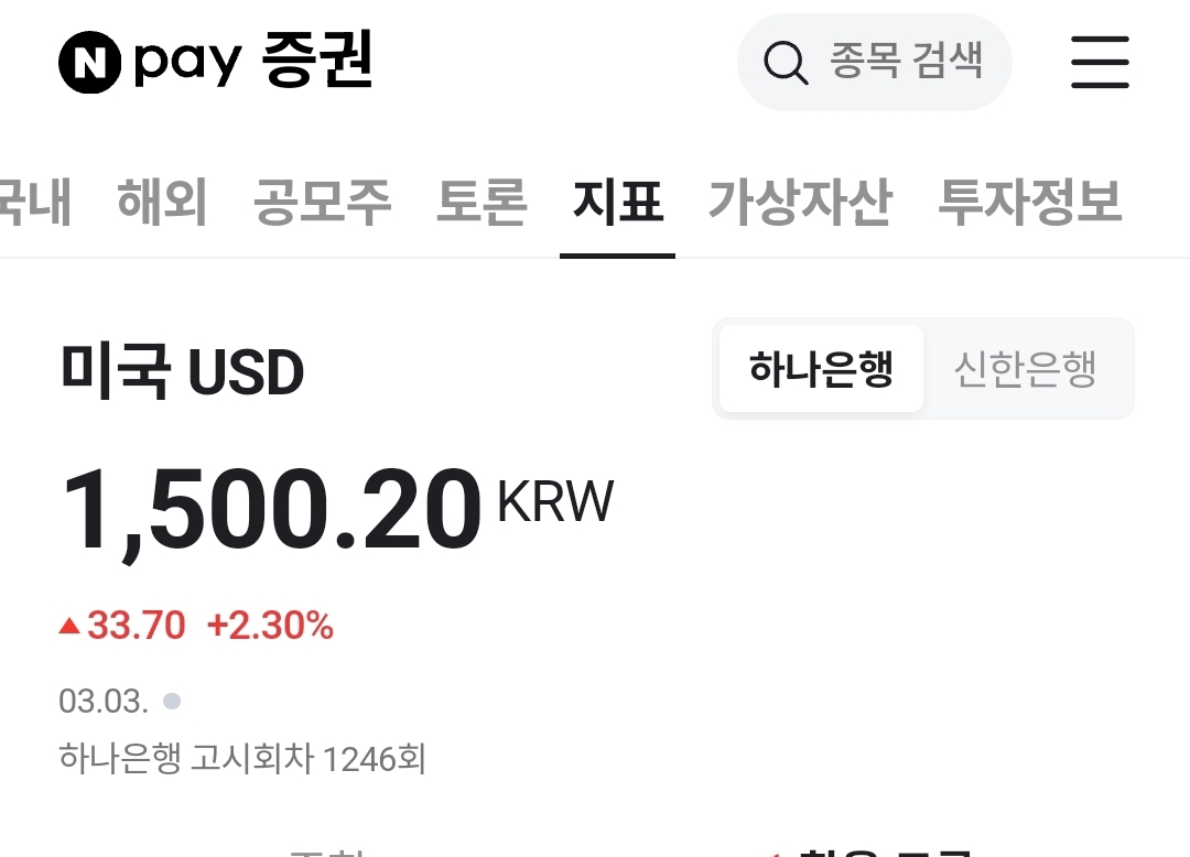 [정보/소식] 실시간 환율 1500원 돌파 | 인스티즈