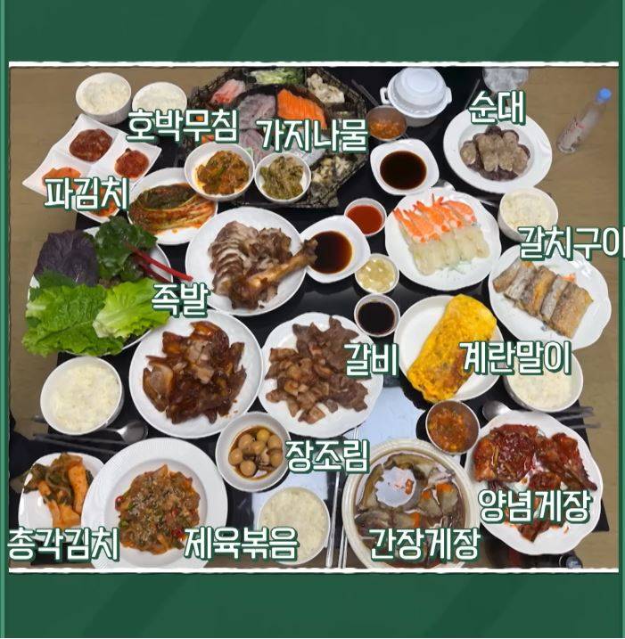[잡담] 이런 밥상 있으면 어떤 반찬에 제일 손 많이갈거같음? | 인스티즈
