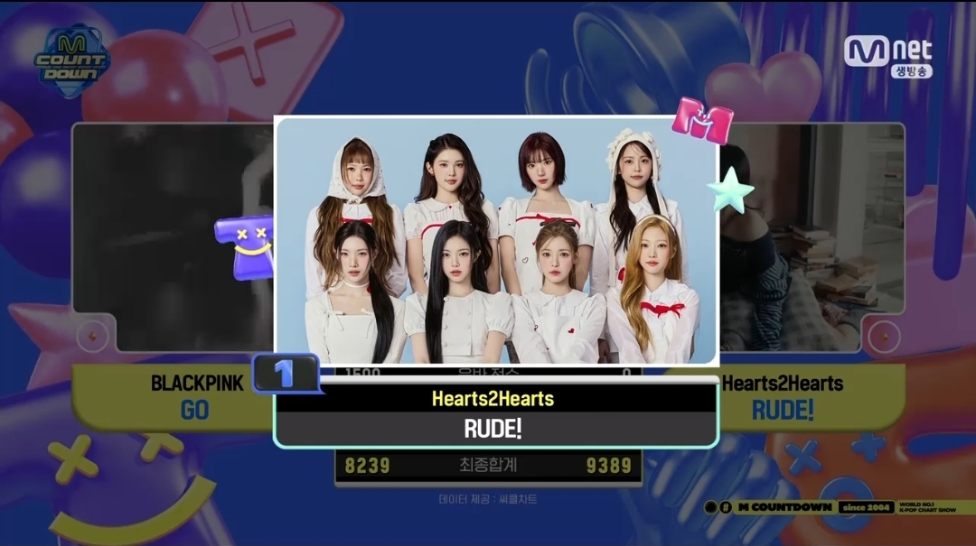 [정보/소식] 엠카운트다운 3월 첫째주 1위 하츠투하츠 | 인스티즈