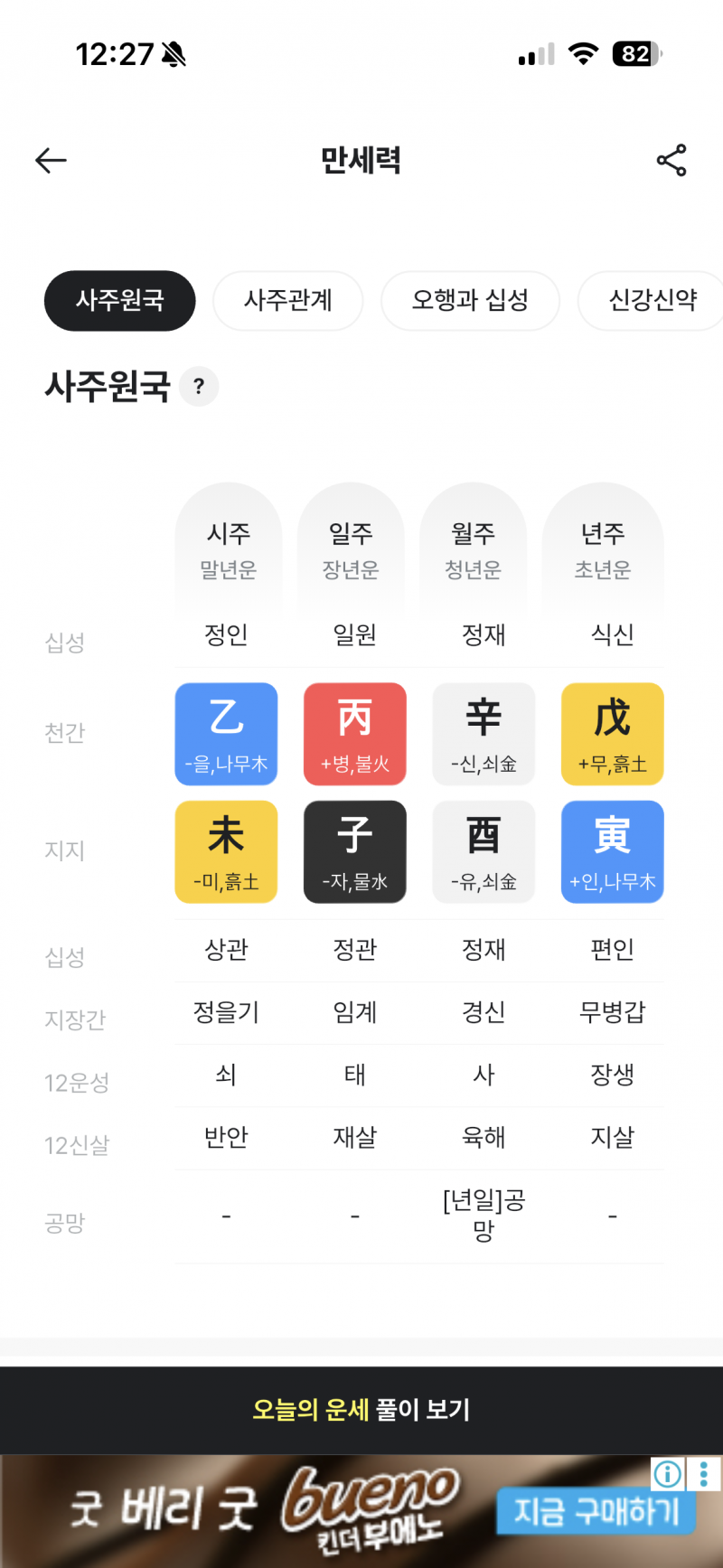 [잡담] 사주 풀이좀 봐줄수있는 사람 이써?? | 인스티즈