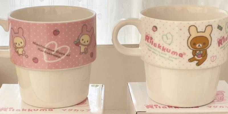 [잡담] 얘들아 뭐가 더 이뻐?? 💗리락쿠마컵💗 | 인스티즈