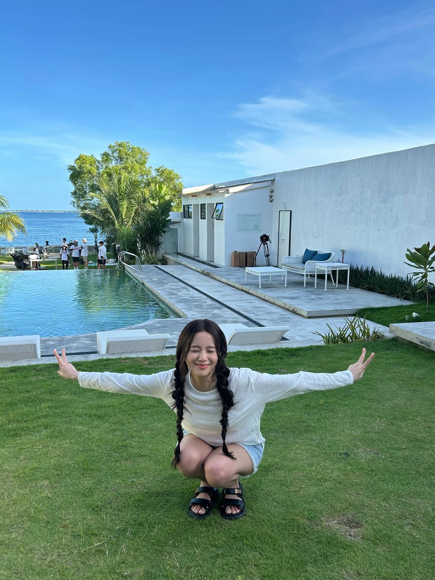 [잡담] 260308 지수 인스타 🌴🍀🐬💙 | 인스티즈