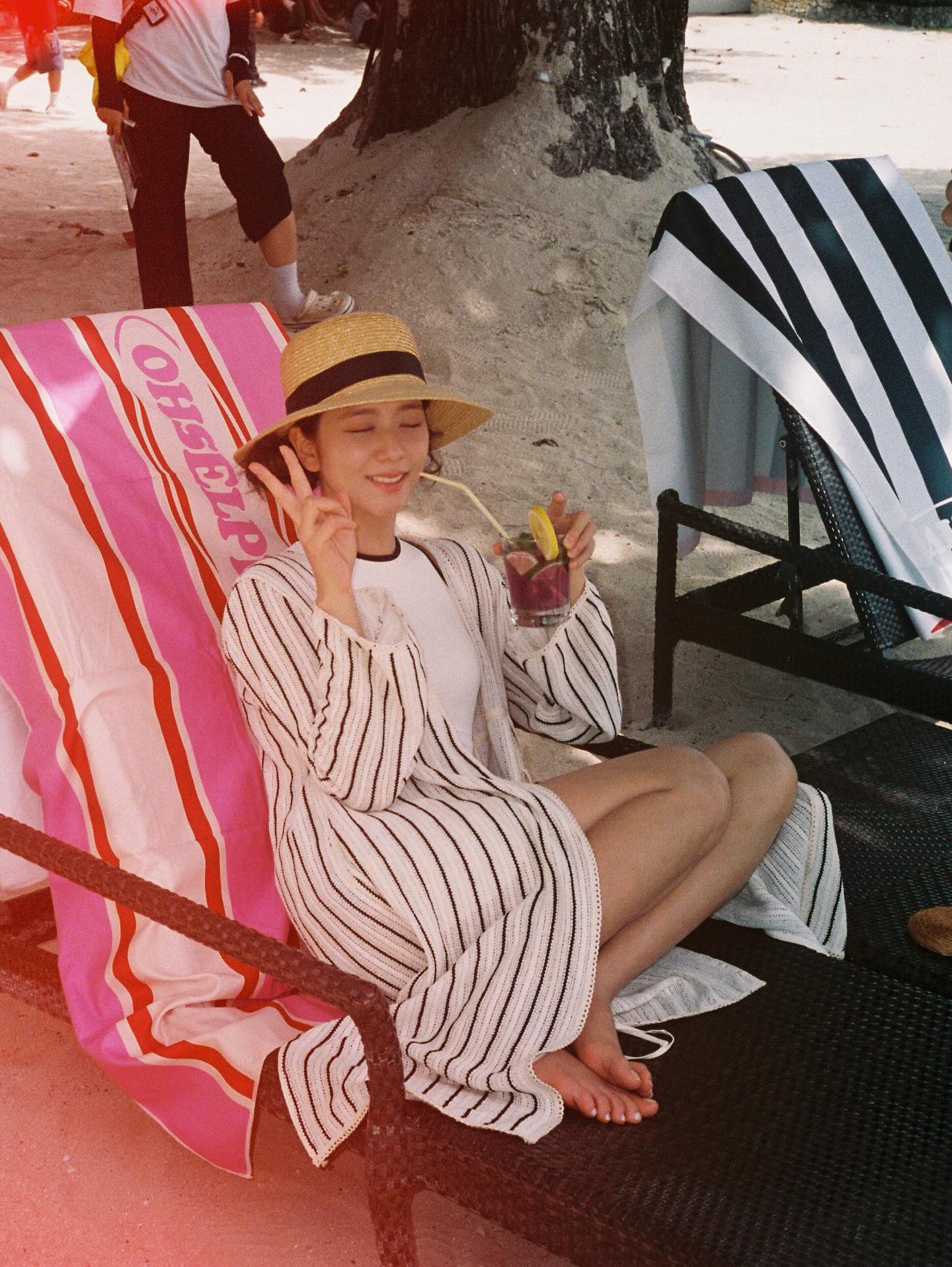 [잡담] 260308 지수 인스타 🌴🍀🐬💙 | 인스티즈