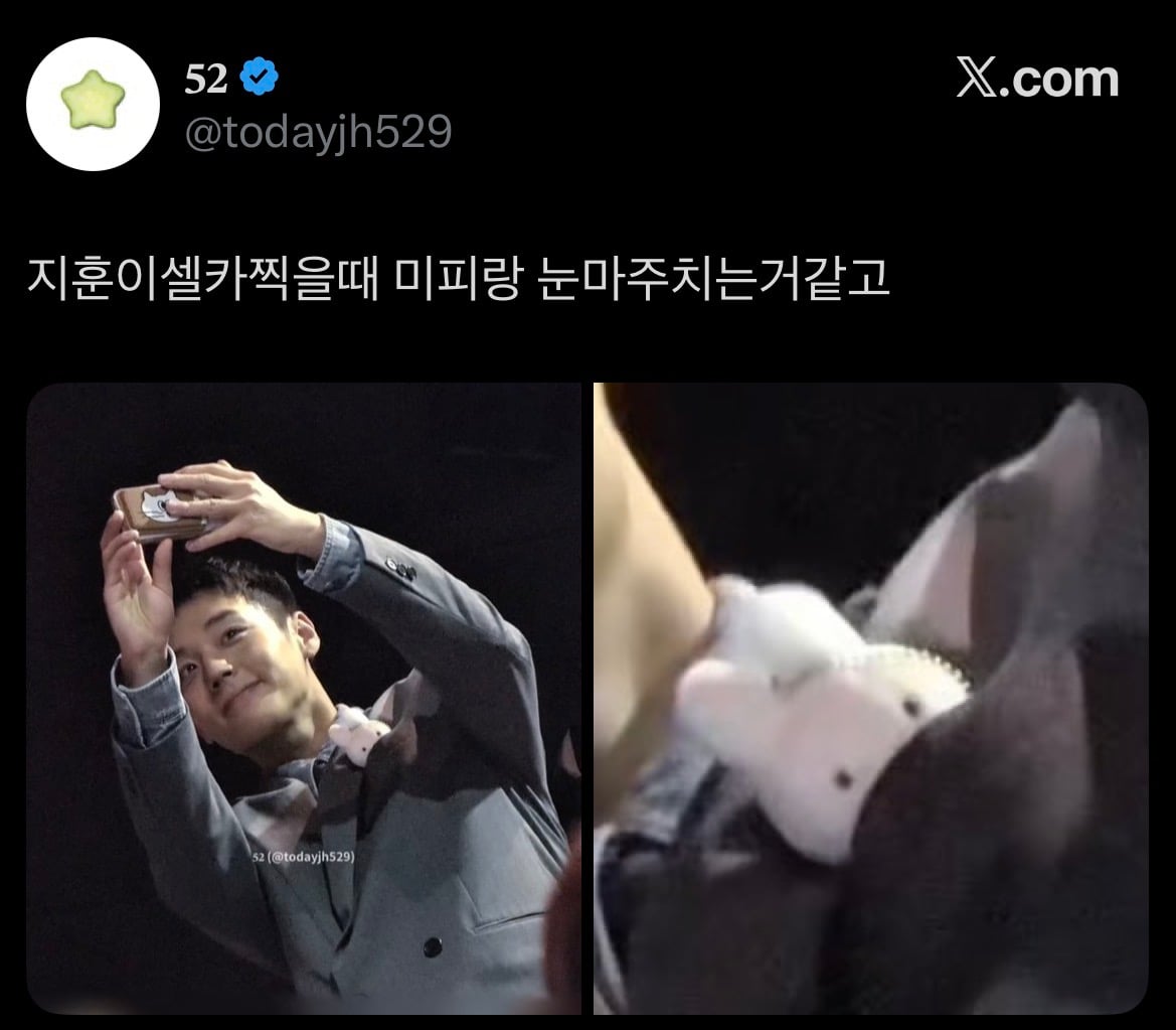 [잡담] 현재 박지훈 팬들 사이에서 소소히 유행중인 미피인형 | 인스티즈
