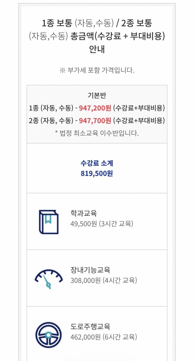 [잡담] 근데 운전면허 학원들보면 학과시험+기능+도로주행으로 묶어서 가르치는데 학과시험만 뺄 수는 없어? | 인스티즈