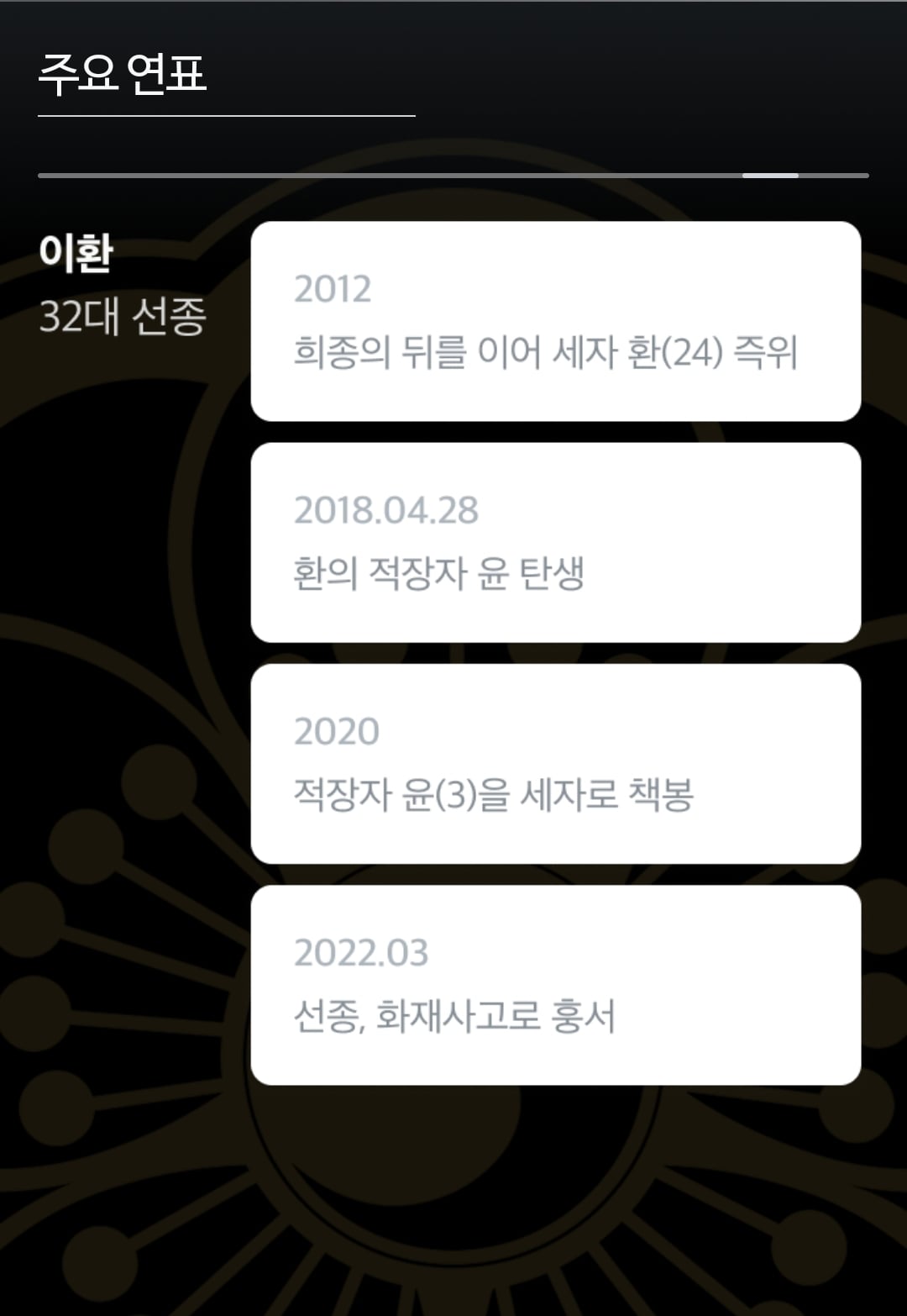 [정보/소식] 대군부인) 주요 연표 | 인스티즈
