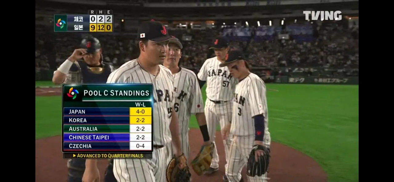 [정보/소식] WBC C조 조별리그 종료 | 인스티즈