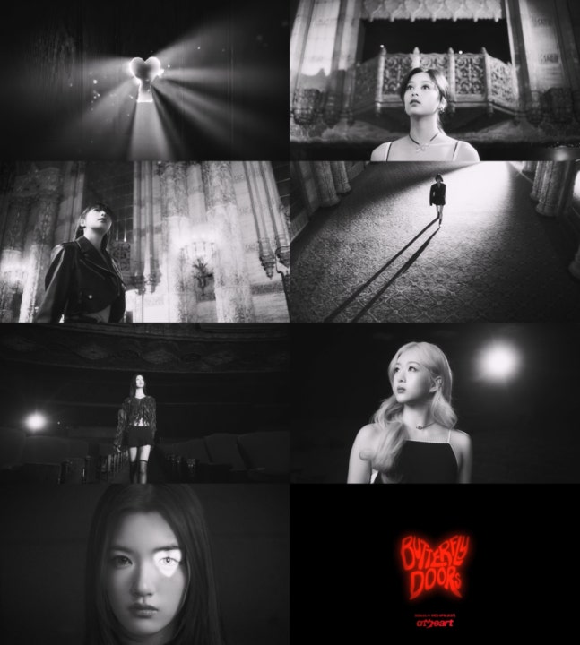 [정보/소식] 앳하트, 美 LA 올 로케 신곡 '버터플라이 도어스' MV 티저 공개 | 인스티즈