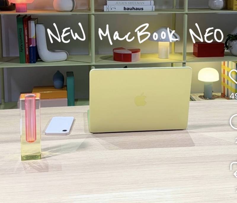 맥북 네오 시트러스 🍋‍🟩& 블러시🌸 색감 | 인스티즈