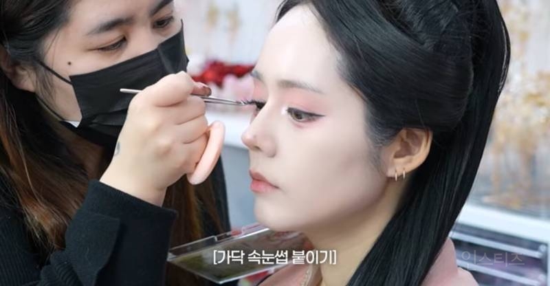 얼굴이 제일 재밌는 한가인이 상하이 왕홍 메이크업 | 인스티즈
