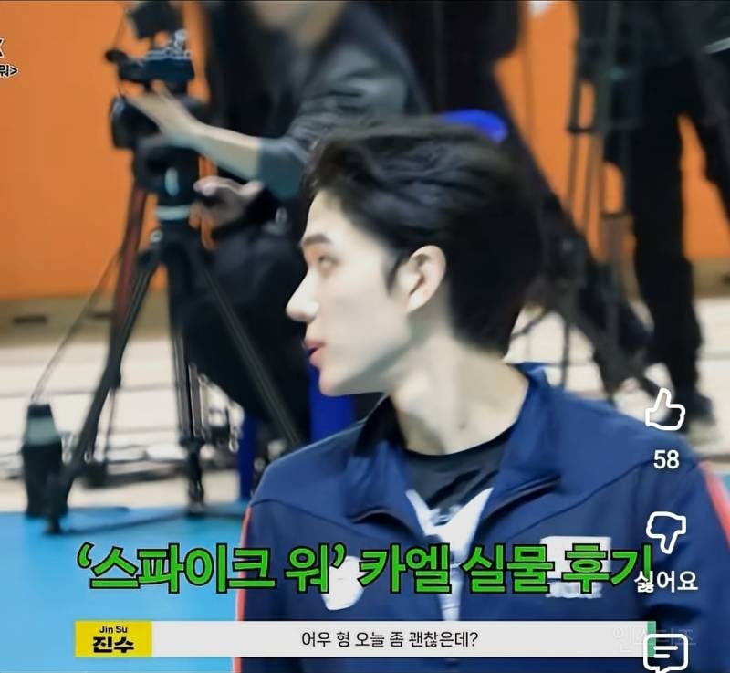 퍼컬이 배구 코트인 선출 아이돌 직관 후기.jpg | 인스티즈