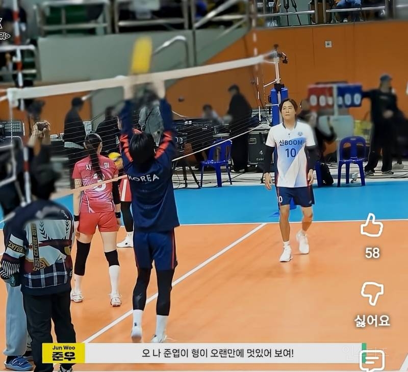 퍼컬이 배구 코트인 선출 아이돌 직관 후기.jpg | 인스티즈