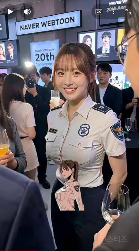 실제 인물이 된 웹툰 속 캐릭터들 .jpg | 인스티즈