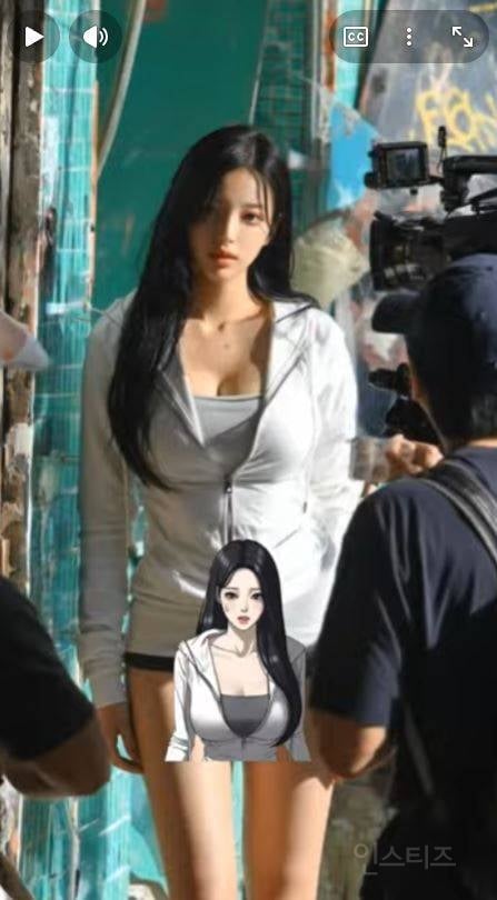 실제 인물이 된 웹툰 속 캐릭터들 .jpg | 인스티즈