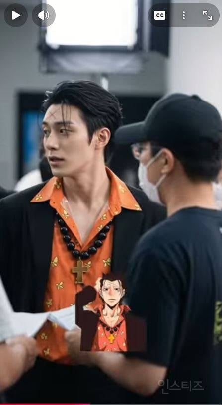 실제 인물이 된 웹툰 속 캐릭터들 .jpg | 인스티즈