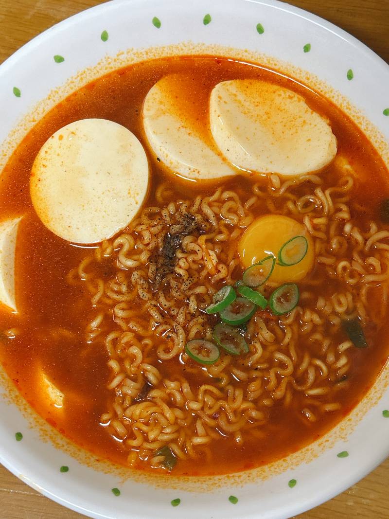 [잡담] 오늘 저녁,, 순두부열라면 | 인스티즈