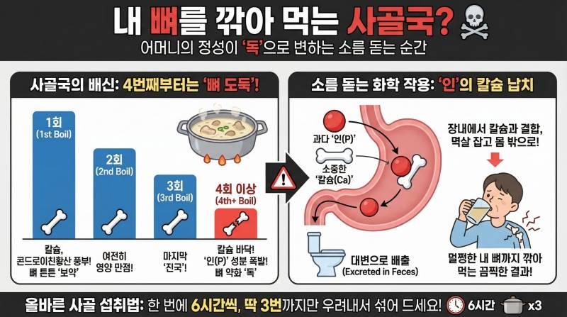 [정보/소식] 뼈에 안좋다는 사골국 | 인스티즈