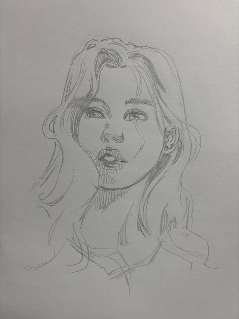 [잡담] 자기전에 연필 드로잉 | 인스티즈
