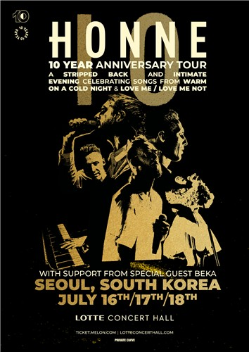 [정보/소식] 'DAY1' 혼네, 데뷔 10주년 기념 내한 공연•••7월 롯데콘서트홀서 3일간 개최 | 인스티즈