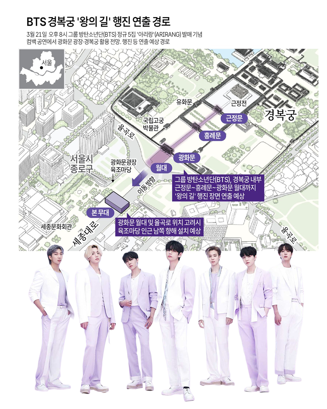 [정보/소식] 방시혁이 먼저 제안했다는 방탄소년단 광화문 공연 | 인스티즈
