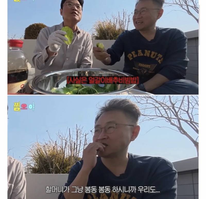 [잡담] 아니 강씨가 먹은거 봄동비빔밥 아닌거 맞네 | 인스티즈
