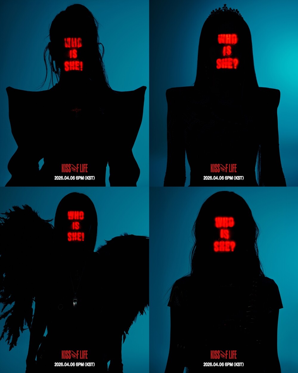 [정보/소식] KISS OF LIFE, 신보 'Who is she'로 4월 6일 컴백 | 인스티즈