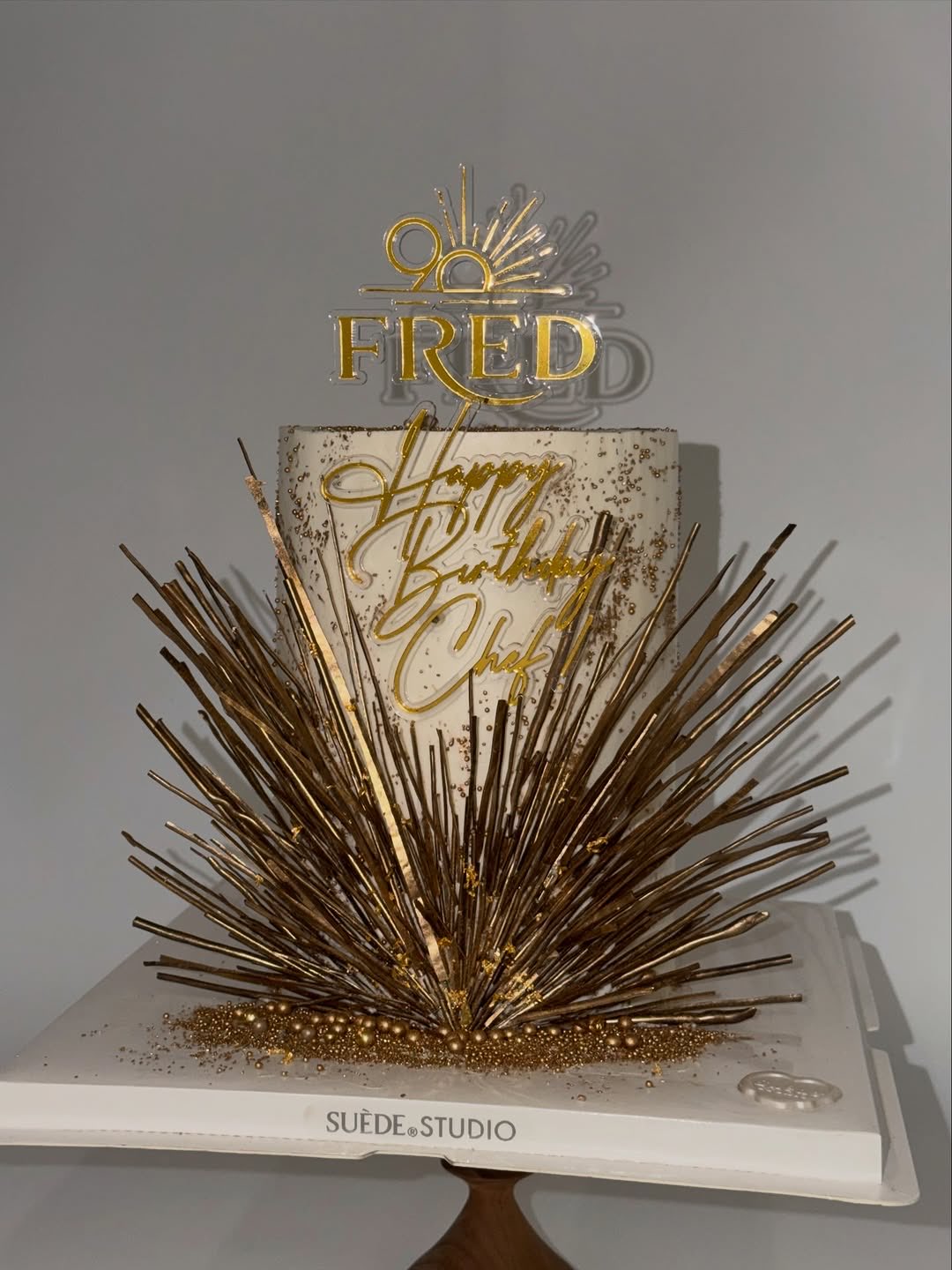 [잡담] 프레드주얼리에서 준비한 손종원 생일케이크 | 인스티즈