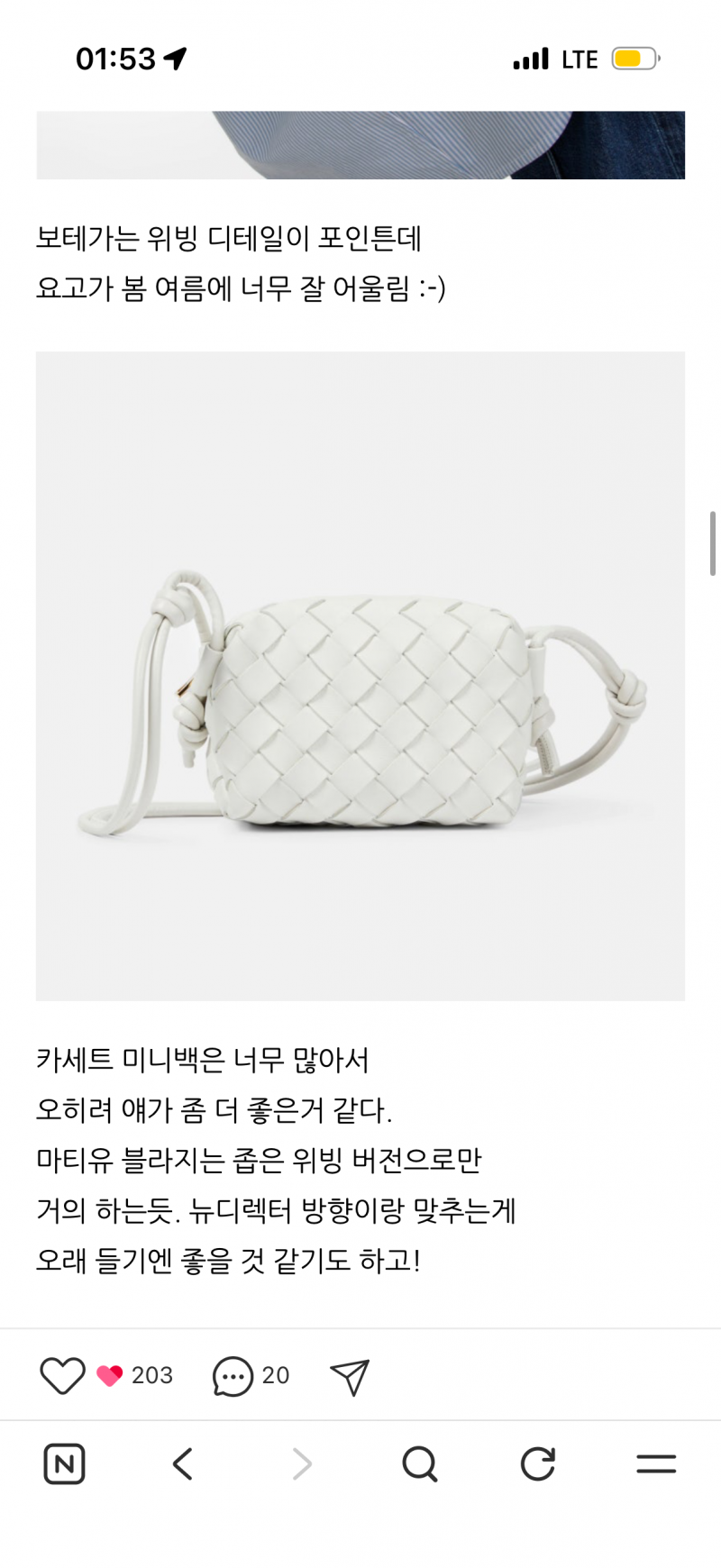 [잡담] 보테가 이 가방 정확한 이름이뭐야ㅠㅠ? | 인스티즈