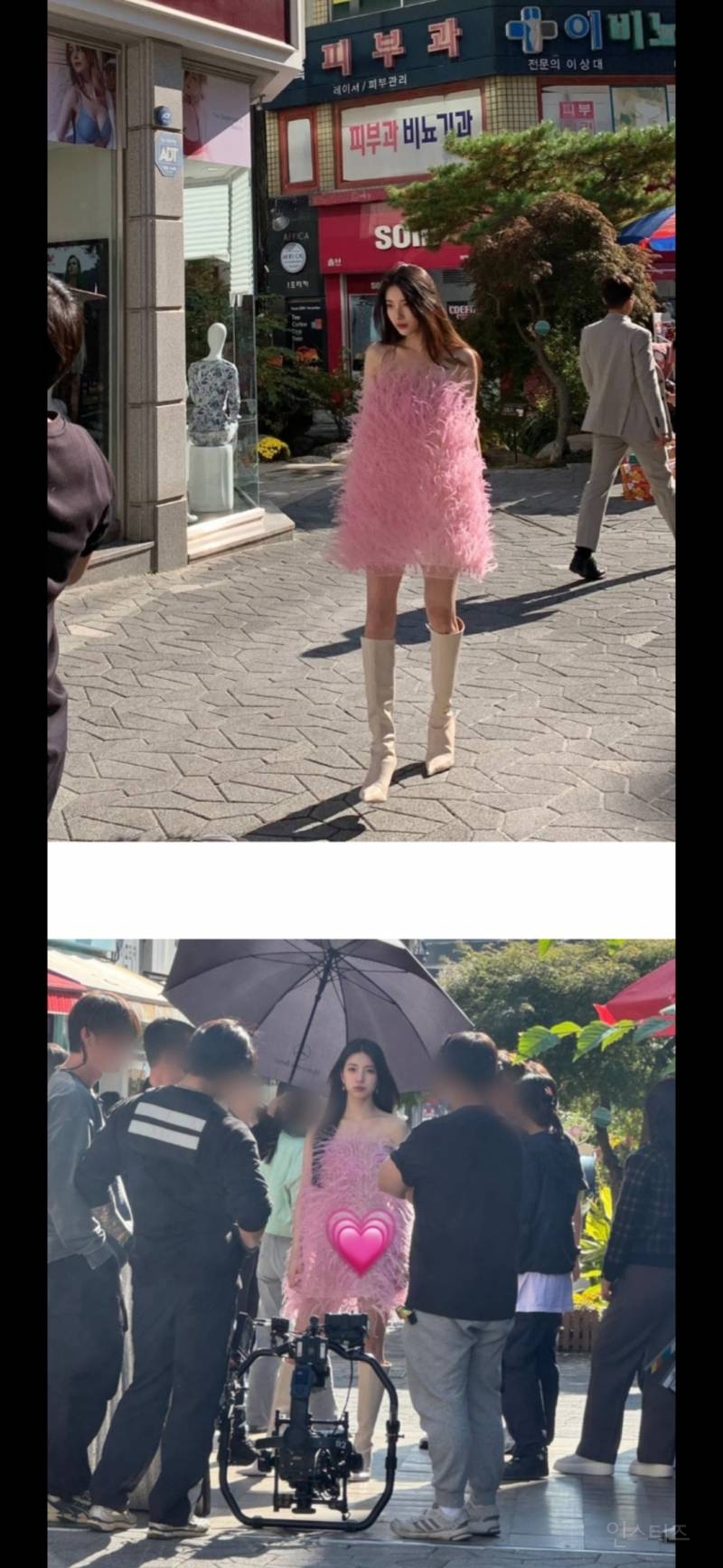 멀리서 봐도 연예인인 수지 직찍 | 인스티즈