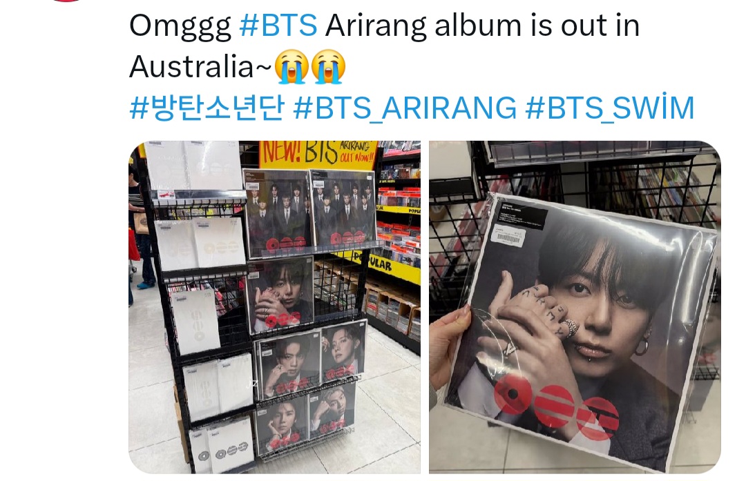 [잡담] 미국 전국단위 대형마트에 생긴 방탄 앨범 섹션 | 인스티즈