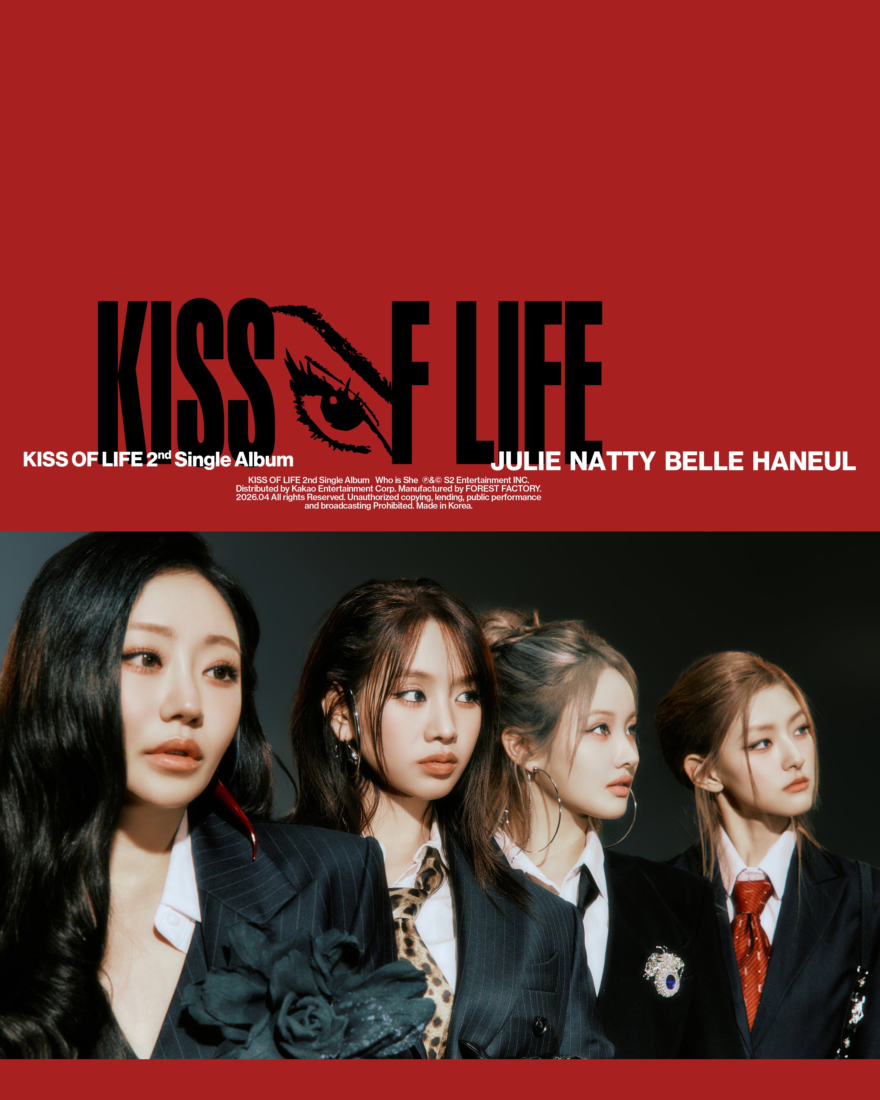 [정보/소식] KISS OF LIFE (키스오브라이프) 2nd Single Album [Who is she] Concept Photo : Suspicion #2 | 인스티즈