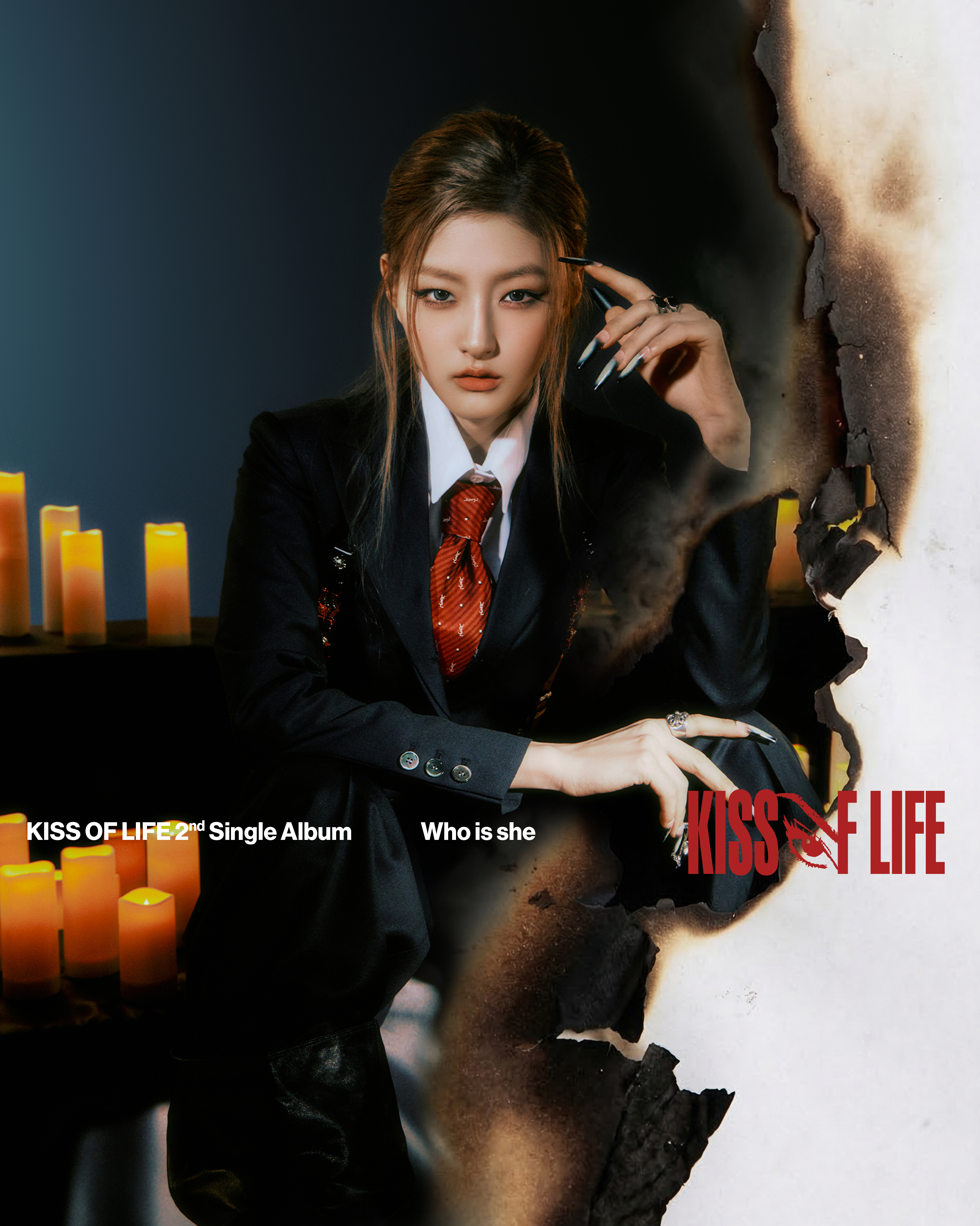 [정보/소식] KISS OF LIFE (키스오브라이프) 2nd Single Album [Who is she] Concept Photo : Suspicion #2 | 인스티즈