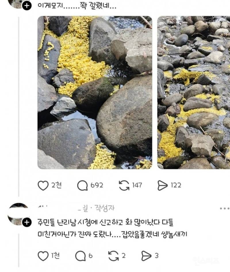 😡지금 스레드 난리인 스펀지 사건 | 인스티즈