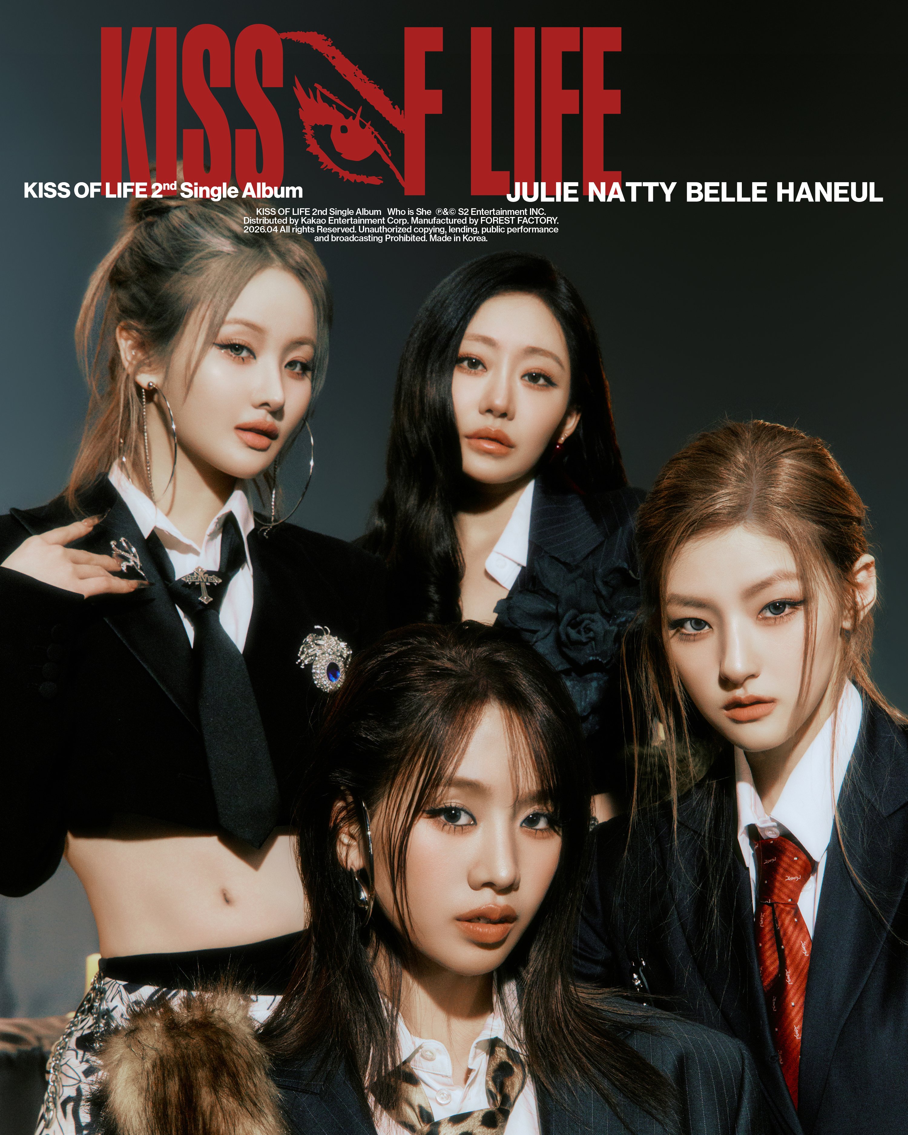 [정보/소식] KISS OF LIFE (키스오브라이프) 2nd Single Album [Who is she] Concept Photo : Suspicion #2 | 인스티즈