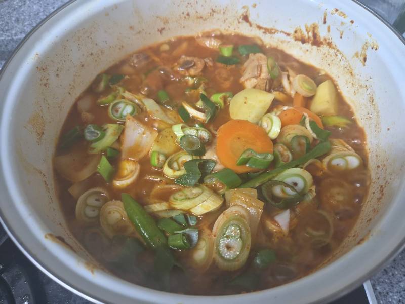[잡담] 남편이랑 먹을 닭도리탕 완성40 | 인스티즈