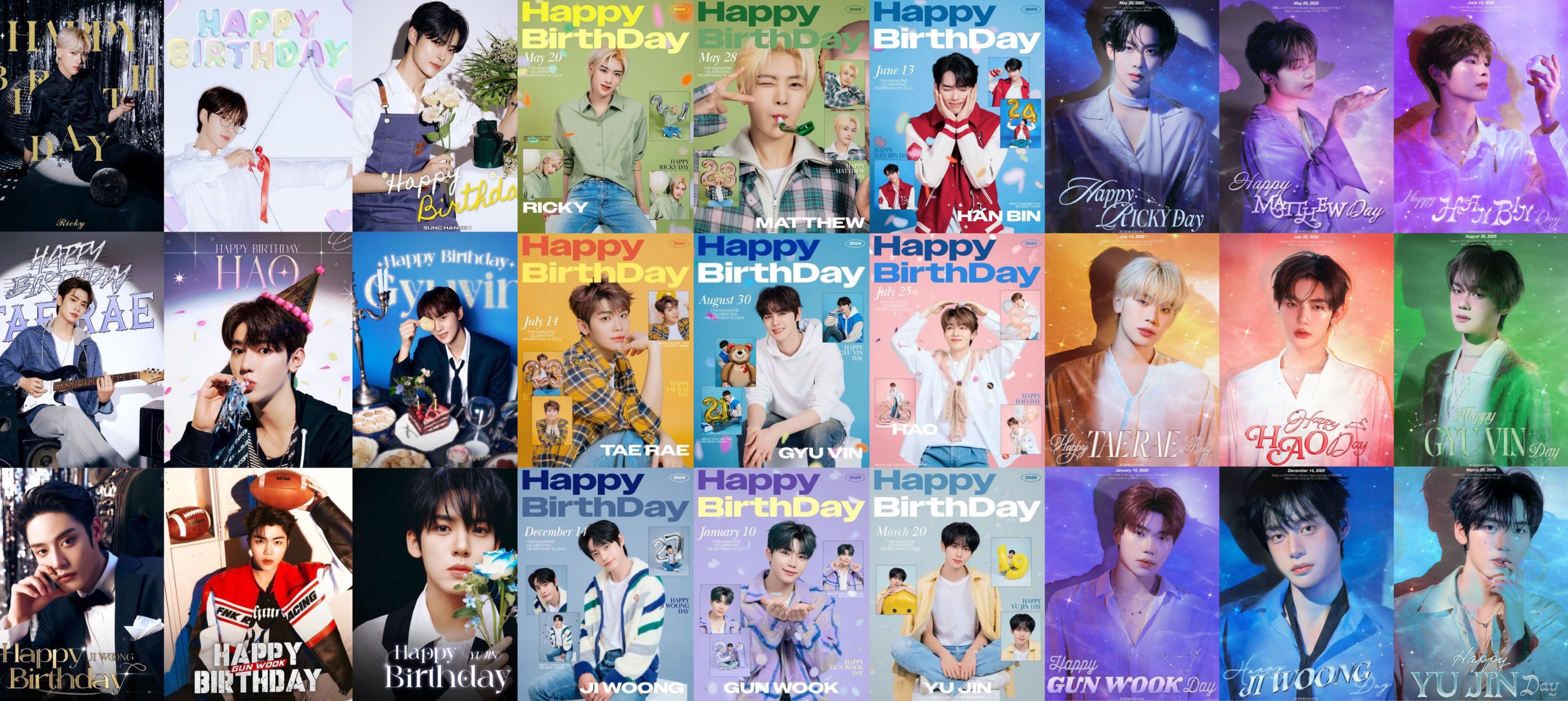 [잡담] (9)제베원 생일3판 완성 | 인스티즈