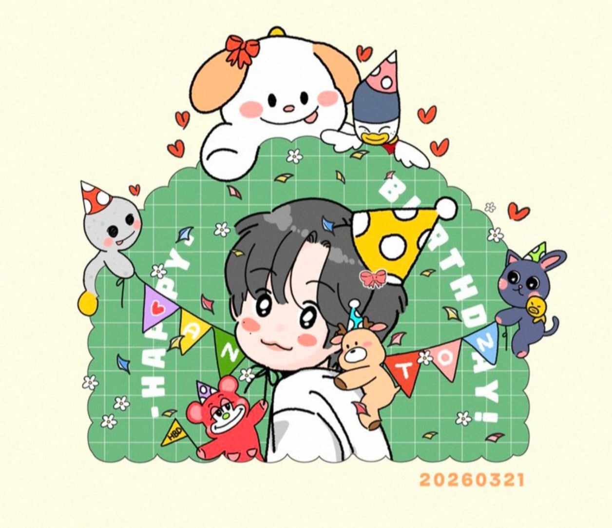 [잡담] 앤톤 생일 팬아트 | 인스티즈