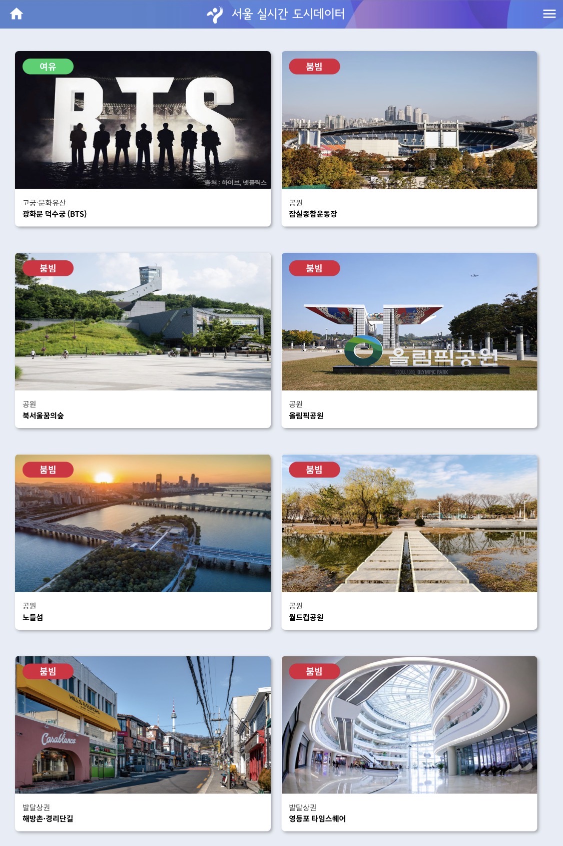 [잡담] 심지어 이거 붐빔 - 약간 붐빔 - 보통 - 여유로 단계 나눠져있어 | 인스티즈