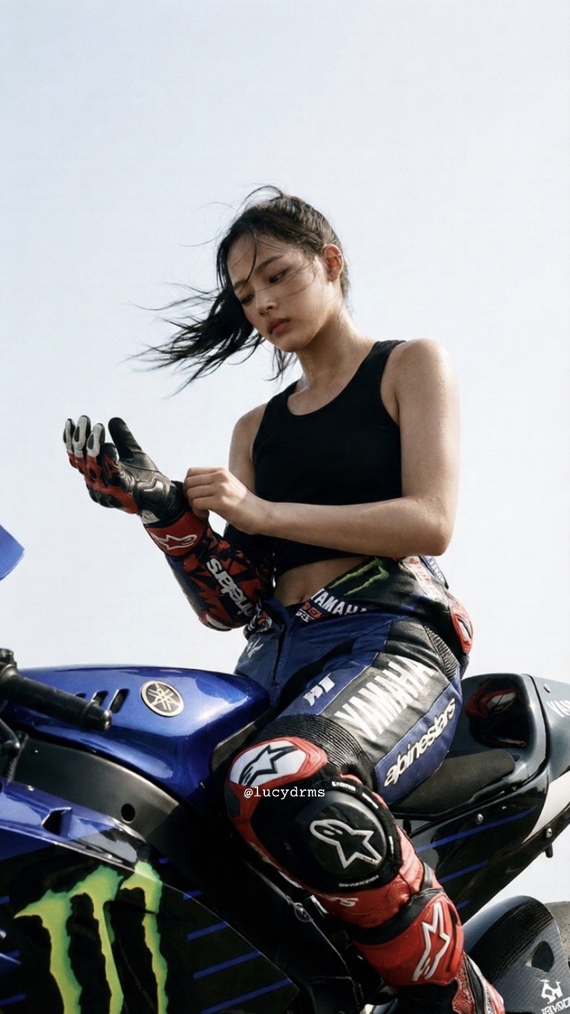 [잡담] 뉴진스 오토바이 합성인거 같은데 개쩐다 | 인스티즈