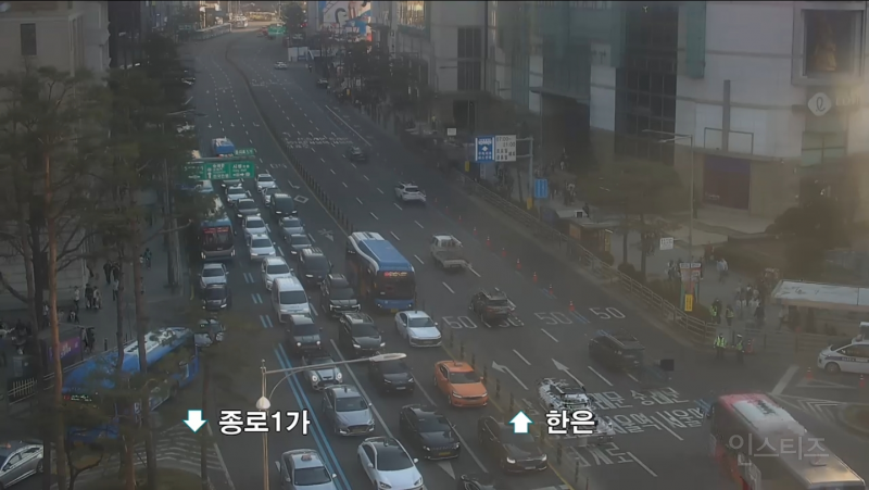 실시간 CCTV로 보는 방탄 공연장 및 인근 통제구역 | 인스티즈