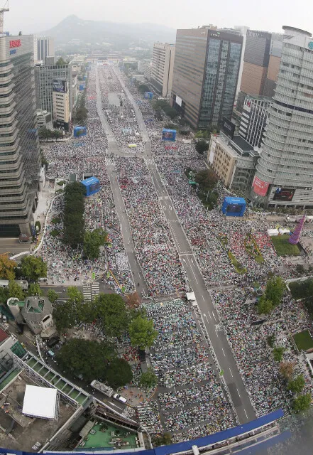 방탄 공연 26만명 예상이 얼마나 비현실적인 수치인지 짤 하나로 체감 | 인스티즈