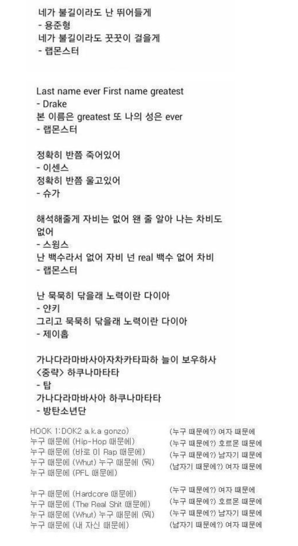 [정보/소식] 방탄 그시절 표절 논란은 과연 억까일까 | 인스티즈