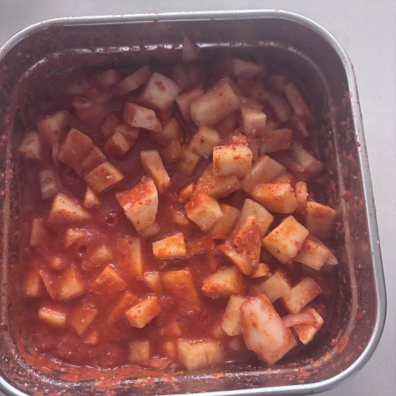 [잡담] 내가 담근 깍두기 좀 봐줄 수 있을까🫶🏻 | 인스티즈