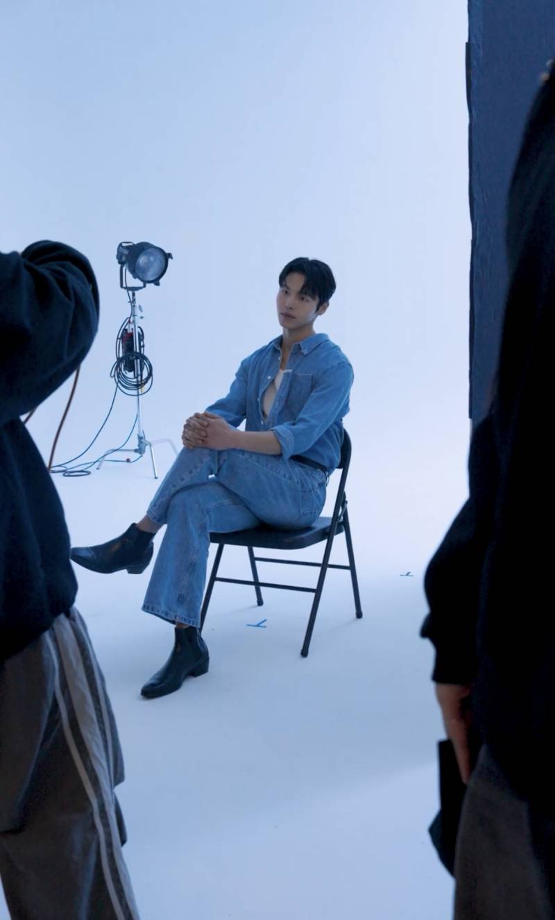 비레디 새로운 모델 송승일 임수빈 비하인드 화보 | 인스티즈