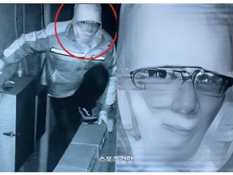 미제사건으로 종결난 구하라 금고털이범 CCTV 모습.gif | 인스티즈