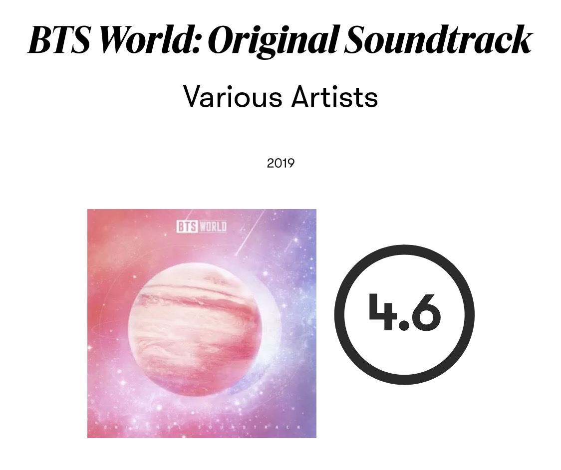 [정보/소식] 역대 피치포크 케이팝 앨범 평점 순위 | 인스티즈