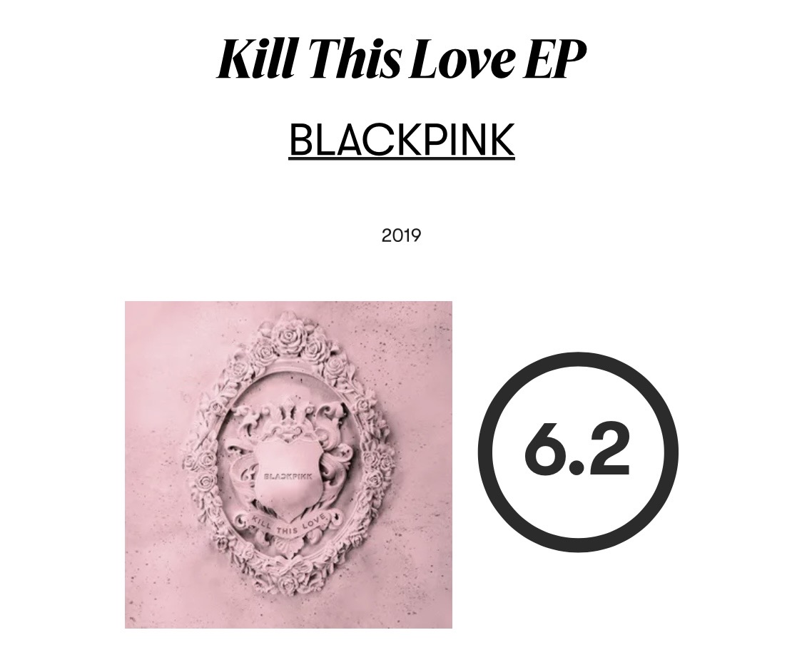 [정보/소식] 역대 피치포크 케이팝 앨범 평점 순위 | 인스티즈