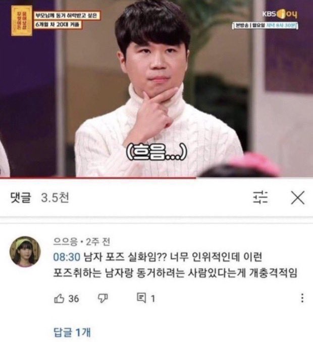 [잡담] 나도 가끔 이런 포즈 짓는데 그렇게 이상한가 | 인스티즈
