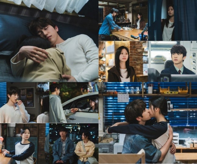 [정보/소식] 샤이닝) "결국 키스” '샤이닝' 박진영♥김민주, 10년 만 애틋 재회 | 인스티즈